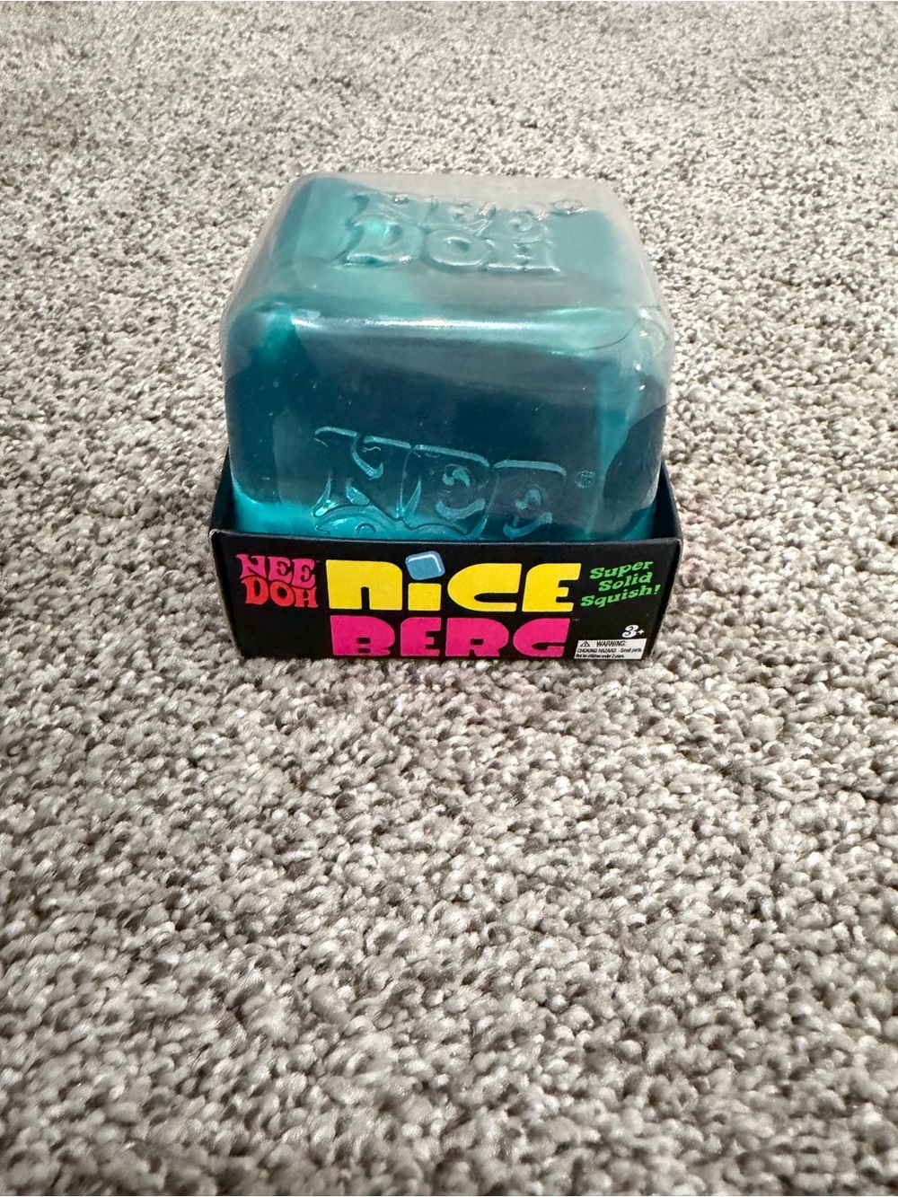 NeeDoh Nice Berg Super Solid Squish - Teal